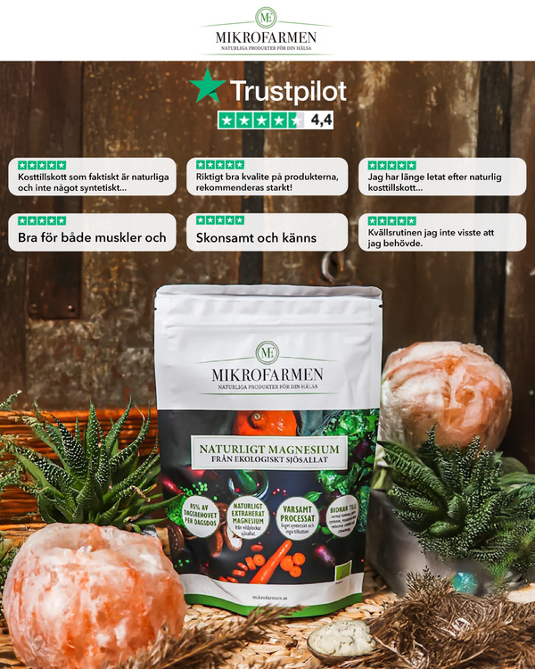 Natural Magnesium, 90 grams, 30 doses