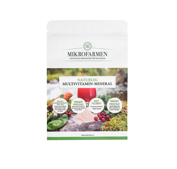 ‍Naturlig Multivitamin-Mineral, 120 gram, 30 doser (100% off)