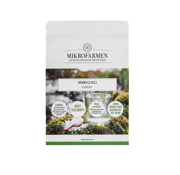 ‍HMO, 2 FL (Prebiotika), 125 gram, 25 doser (100% off)