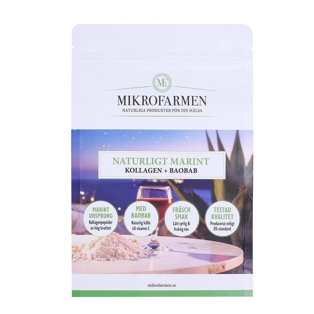 Naturligt Marint Kollagen + Baobab