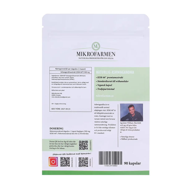 Naturlig Ashwagandha